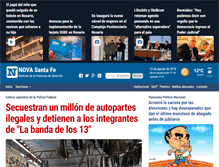Tablet Screenshot of novasantafe.com
